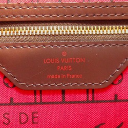 LOUIS VUITTON Never full Brown Ebene Damier PVC coated canvas N51109