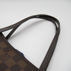 LOUIS VUITTON Never full Brown Ebene Damier PVC coated canvas N51109