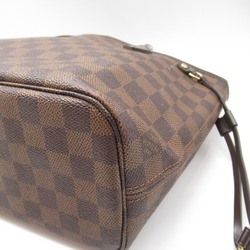 LOUIS VUITTON Never full Brown Ebene Damier PVC coated canvas N51109