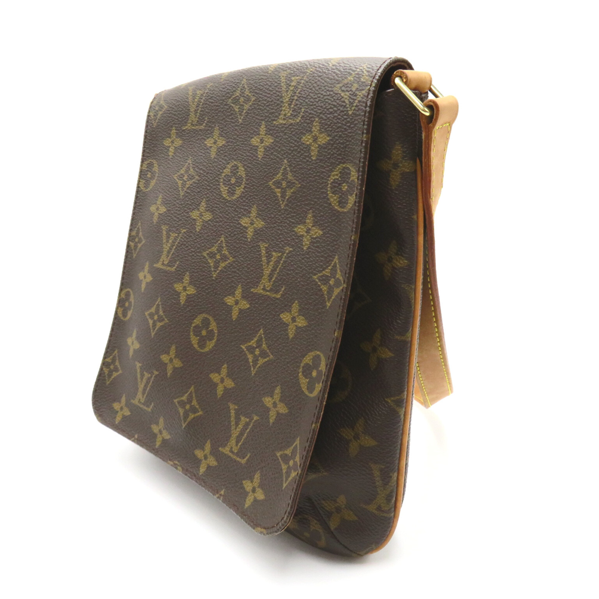 LOUIS VUITTON Musette Salsa Short Brown Monogram PVC coated canvas M51258