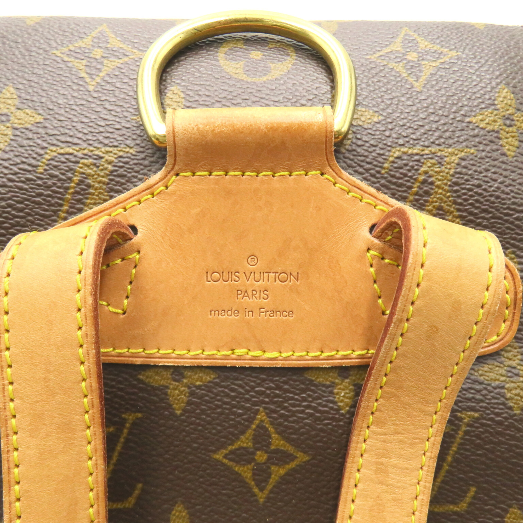 LOUIS VUITTON MontsourisMM Brown Monogram PVC coated canvas M51137