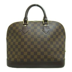 LOUIS VUITTON Alma Brown Ebene Damier PVC coated canvas N51131