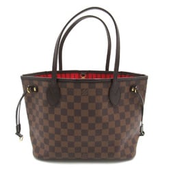 LOUIS VUITTON Never full Brown Ebene Damier PVC coated canvas N51109