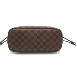 LOUIS VUITTON Never full Brown Ebene Damier PVC coated canvas N51109