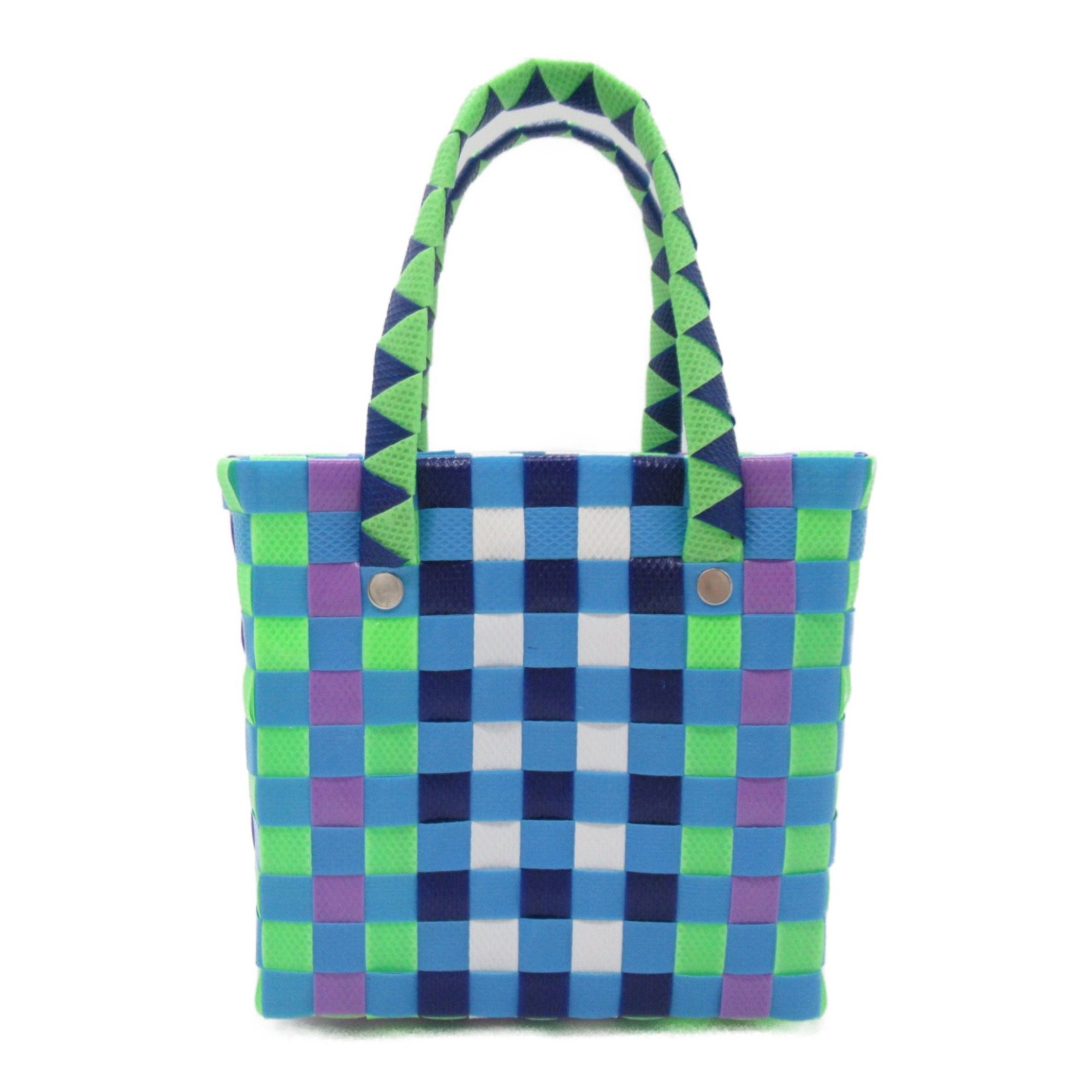 MARNI Woven Micro Basket Bag Tote Bag Mulch color polypropylene M00178M00IW0M845