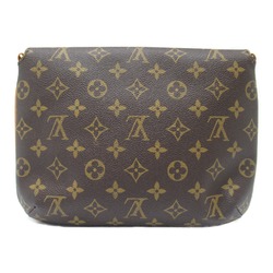 LOUIS VUITTON Musette Tango Short Brown Monogram PVC coated canvas M51257