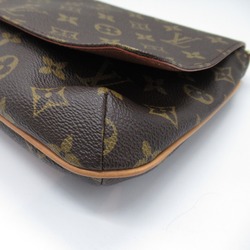 LOUIS VUITTON Musette Tango Short Brown Monogram PVC coated canvas M51257