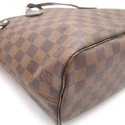 LOUIS VUITTON Never full Brown Ebene Damier PVC coated canvas N51109