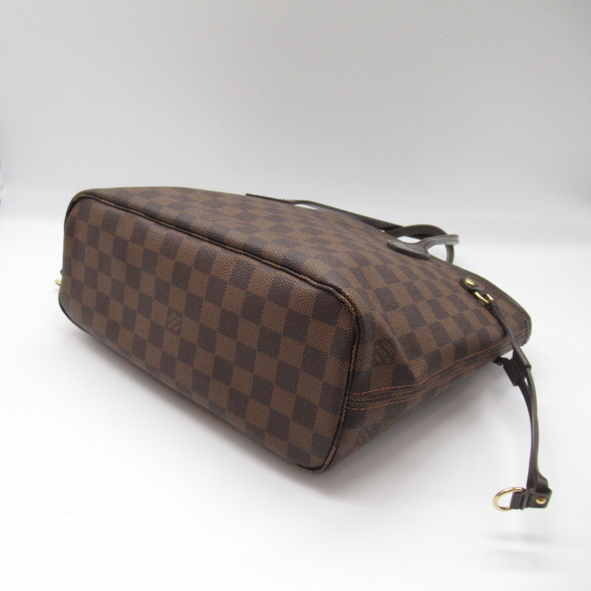 LOUIS VUITTON Never full Brown Ebene Damier PVC coated canvas N51109