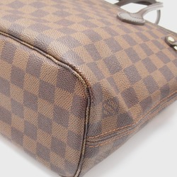 LOUIS VUITTON Never full Brown Ebene Damier PVC coated canvas N51109