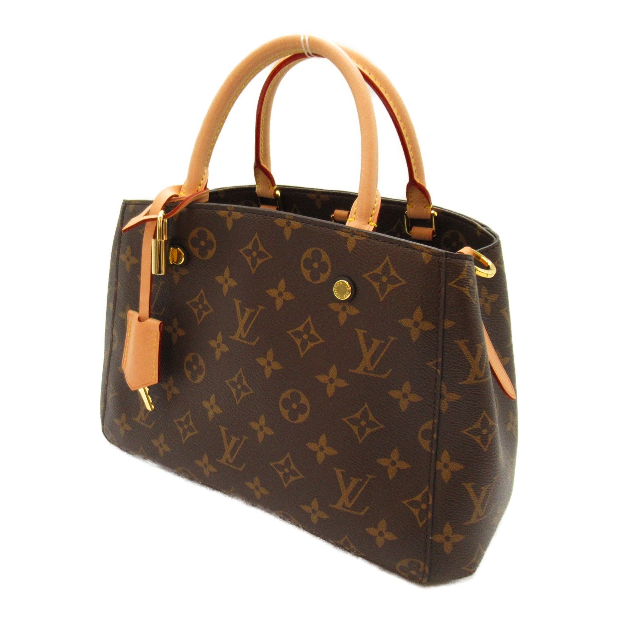 LOUIS VUITTON Montaigne BB Brown Monogram PVC coated canvas M41055