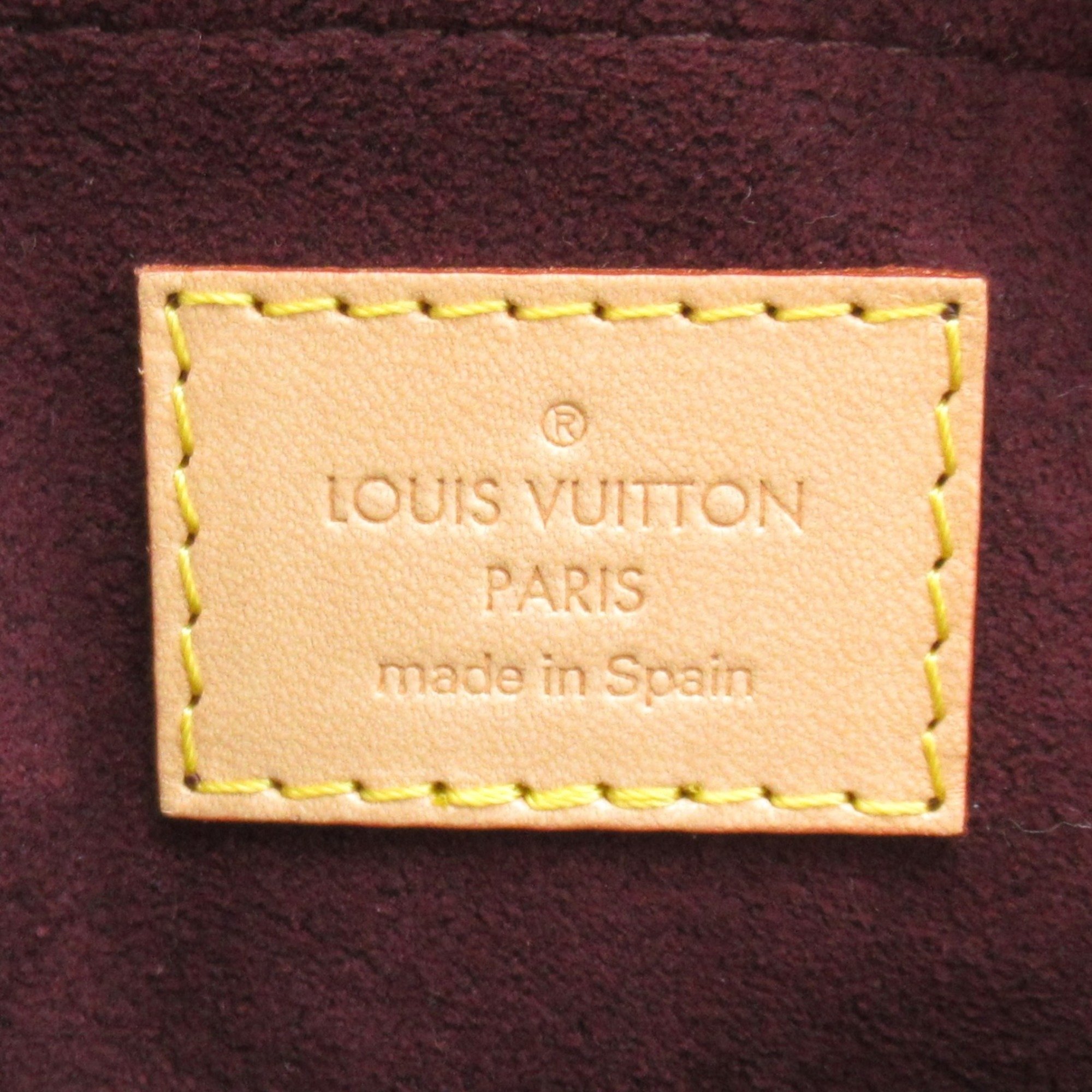 LOUIS VUITTON Montaigne BB Brown Monogram PVC coated canvas M41055