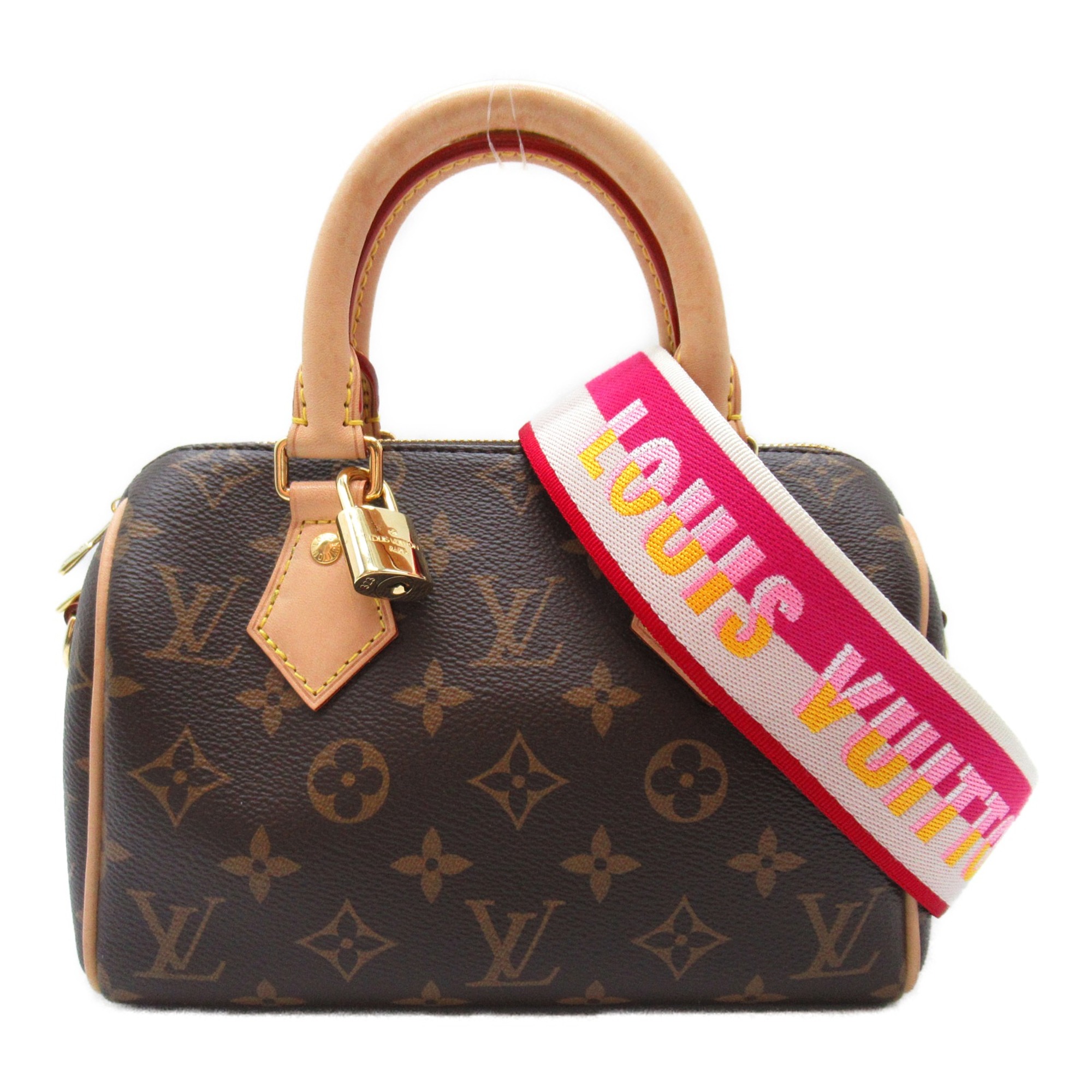 LOUIS VUITTON Speedy bandriere 20 Brown Monogram PVC coated canvas M45948