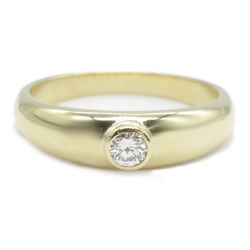 MIKIMOTO 1P diamond Ring Clear K18 (Yellow Gold) Clear