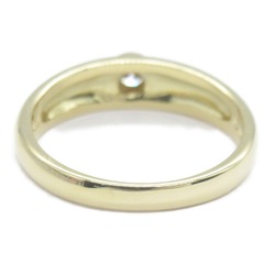 MIKIMOTO 1P diamond Ring Clear K18 (Yellow Gold) Clear