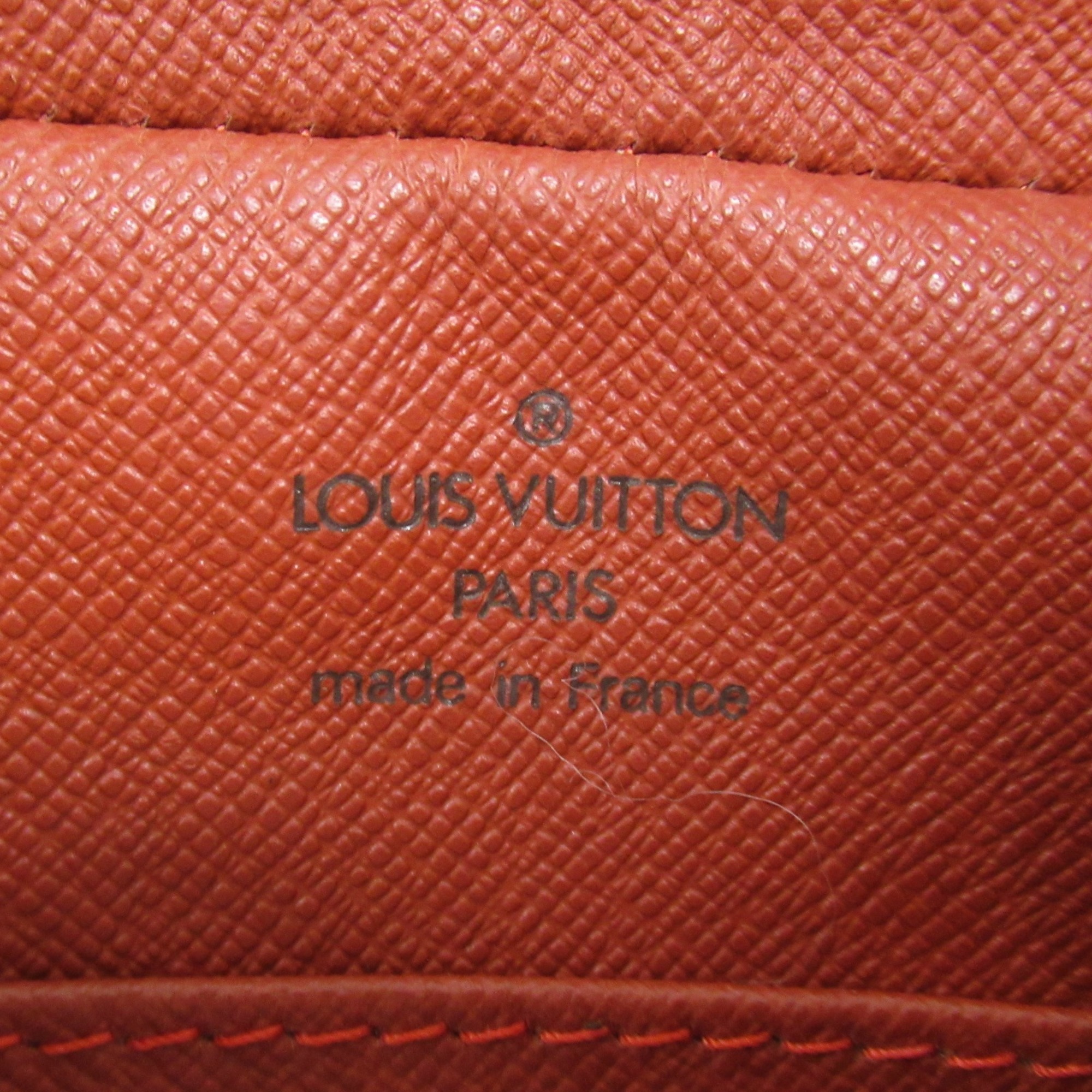 LOUIS VUITTON Pochette Cite Shoulder Bag Brown Damier PVC coated canvas N48045