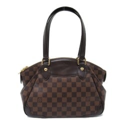 LOUIS VUITTON Verona PM Brown Ebene Damier PVC coated canvas N41117