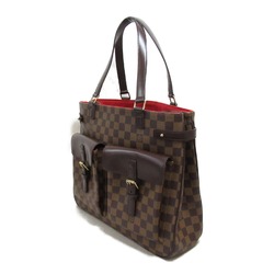 LOUIS VUITTON Uzes Tote Bag Brown Damier PVC coated canvas N51128