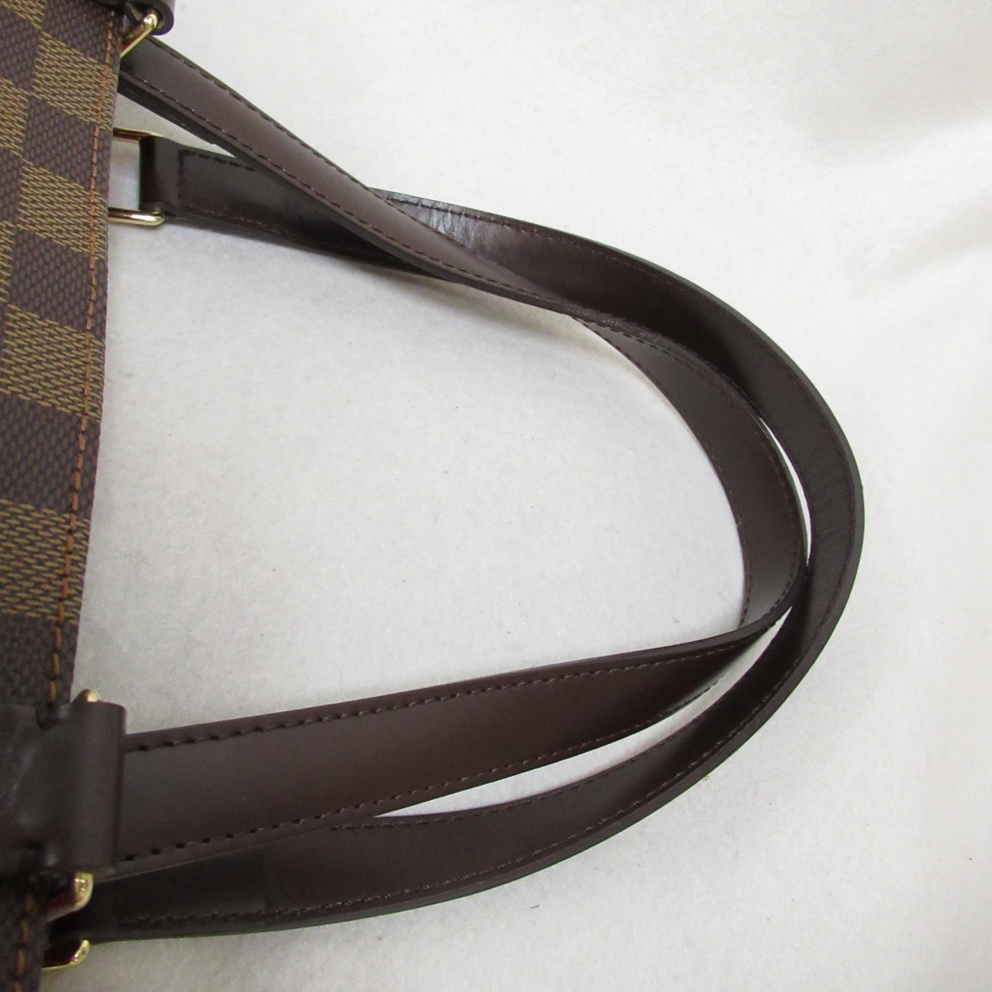 LOUIS VUITTON Uzes Tote Bag Brown Damier PVC coated canvas N51128