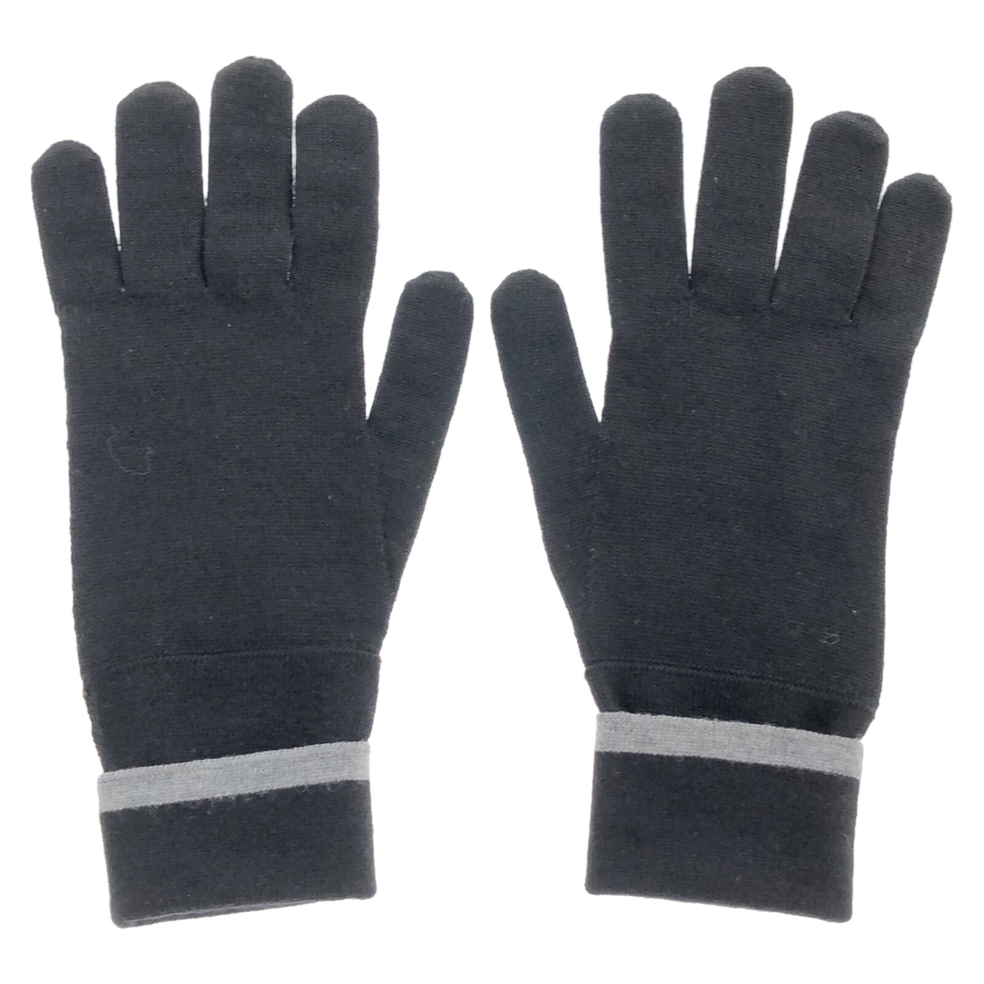 LOUIS VUITTON gloves Black wool M73470