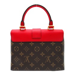 LOUIS VUITTON Rocky BB Red Brown Coquelicot Monogram PVC coated canvas M44322