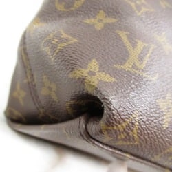 LOUIS VUITTON Tuileries Hobo Shoulder Bag Brown Monogram Calfskin (cowhide) PVC coated canvas M43154