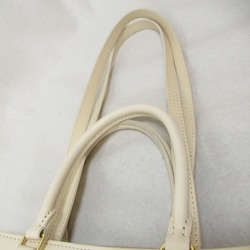 LOUIS VUITTON On the Go MM Shoulder Bag with Bandeau Beige rose trianone claim Monogram empreinte leather M21575