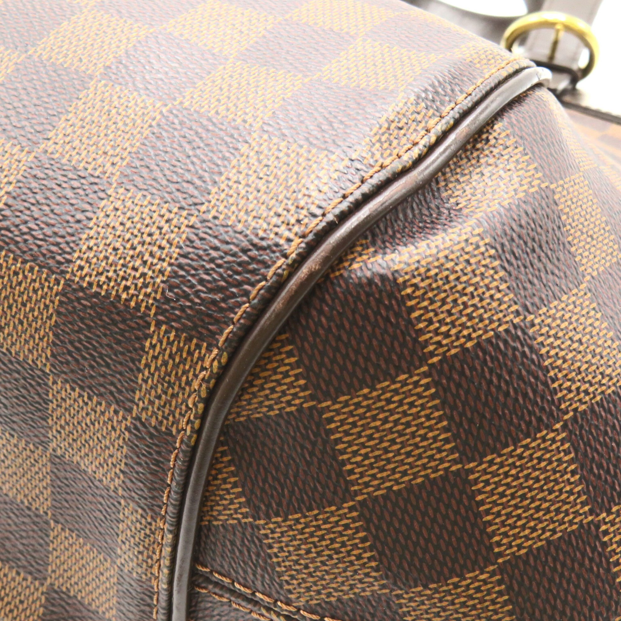 LOUIS VUITTON Sistina GM Brown Ebene Damier PVC coated canvas N41540