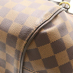 LOUIS VUITTON Sistina GM Brown Ebene Damier PVC coated canvas N41540