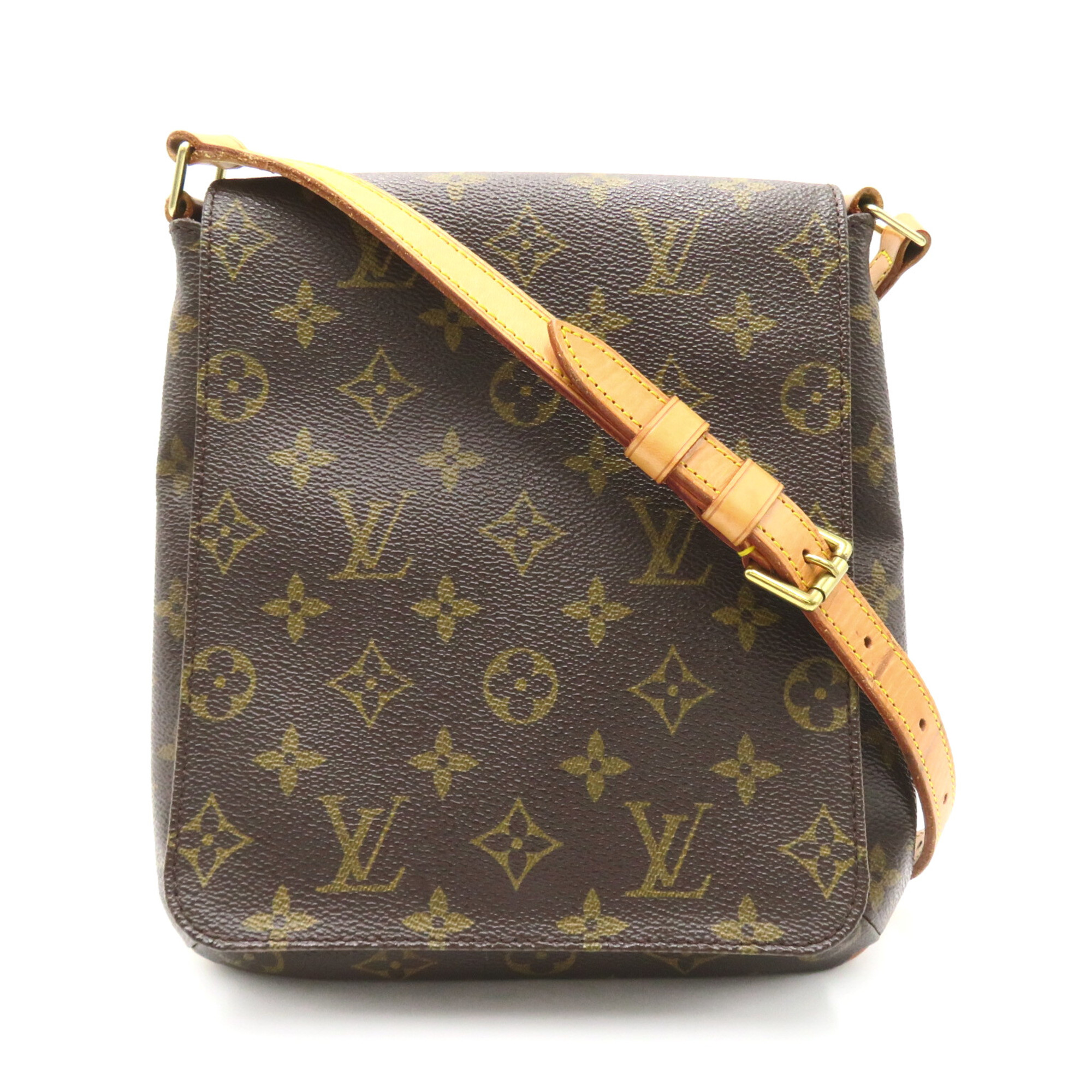 LOUIS VUITTON Musette Salsa Short Brown Monogram PVC coated canvas M51258