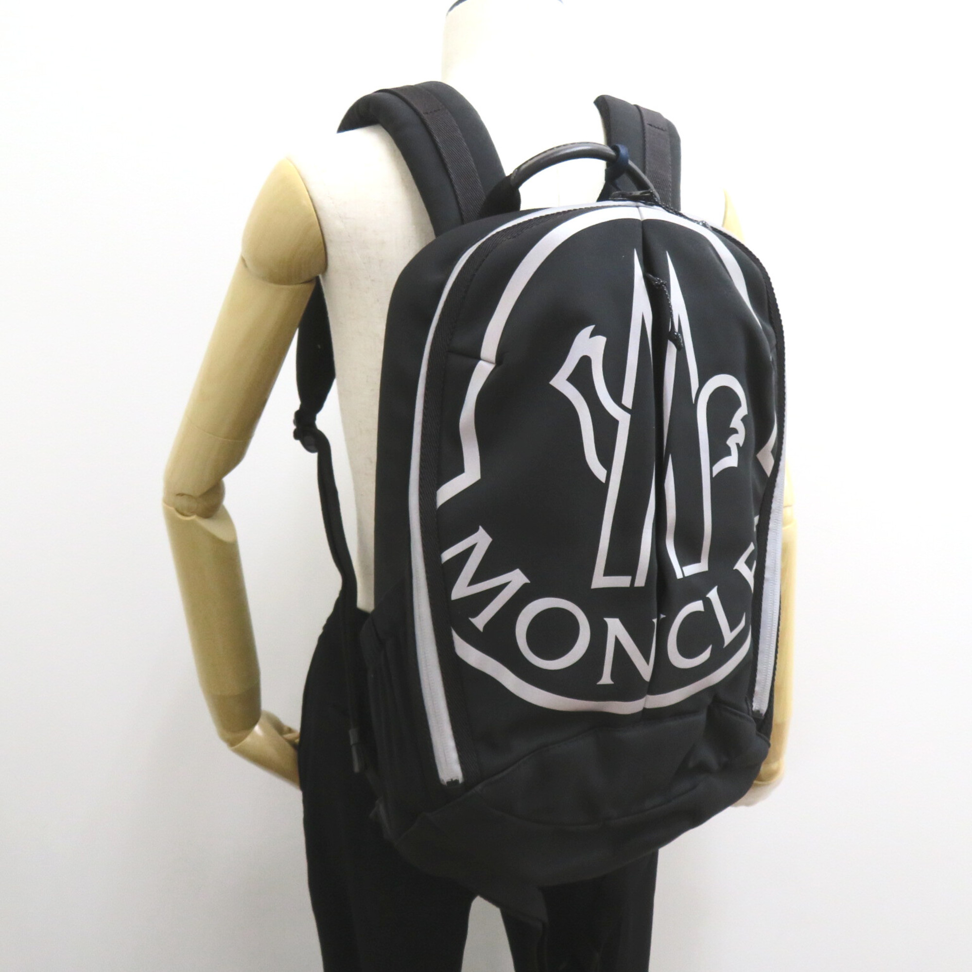 MONCLER Moncler Cut Backpack Ruck Black Nylon 5A00006M1574999