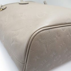 LOUIS VUITTON Neverfull MM Beige Tour rail Monogram empreinte Calfskin (cowhide) M45686