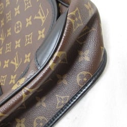 LOUIS VUITTON Archie Messenger Bag Brown Monogram macassar PVC coated canvas M46328