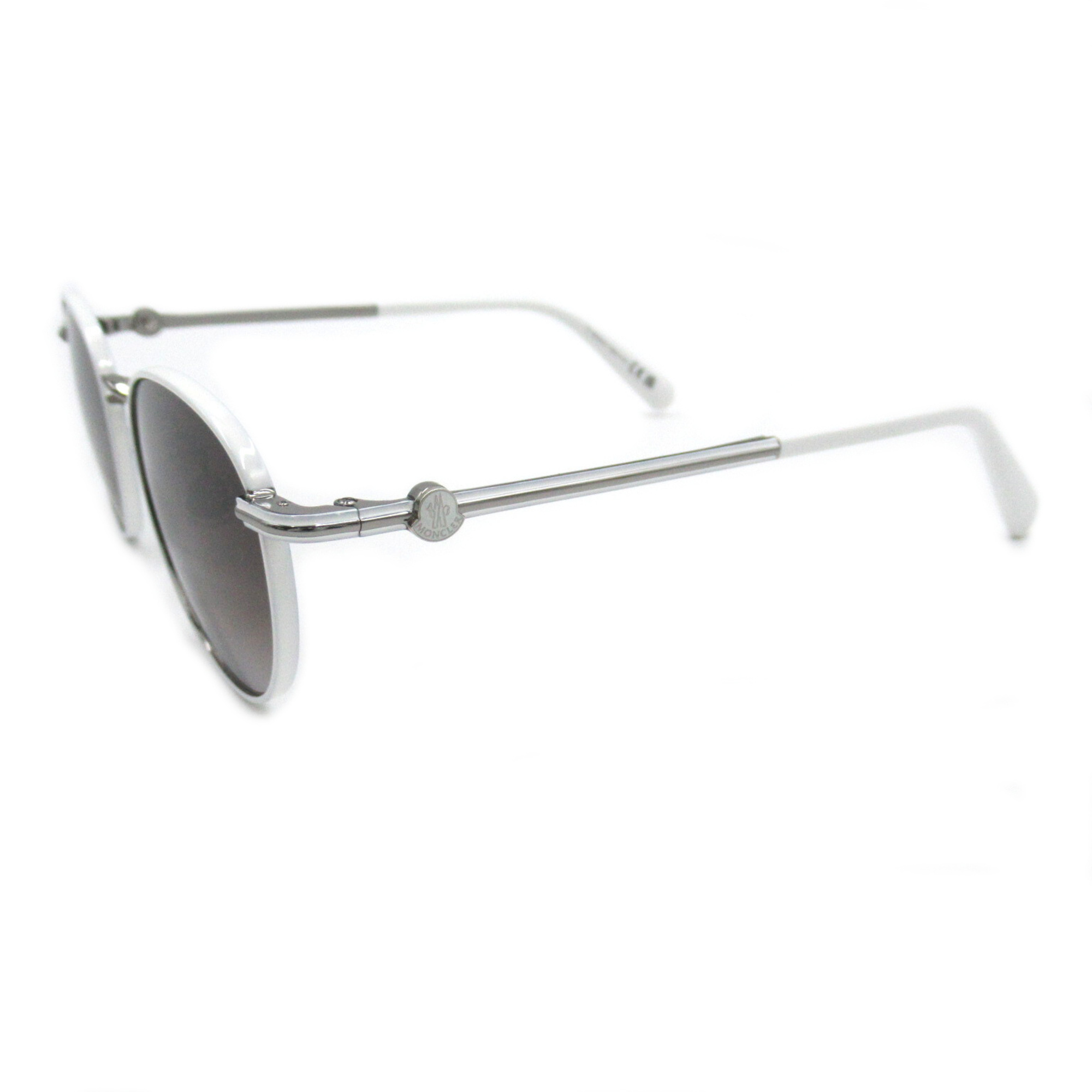 MONCLER sunglasses White Gray Plastic metal 5204H 021(48)