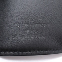 LOUIS VUITTON Discovery compact wallet Black Monogram eclipse PVC coated canvas M67630