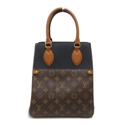 LOUIS VUITTON Fold Tote MM Shoulder Bag Brown Monogram PVC coated canvas M45409