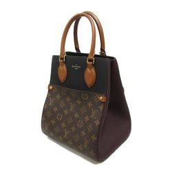 LOUIS VUITTON Fold Tote MM Shoulder Bag Brown Monogram PVC coated canvas M45409