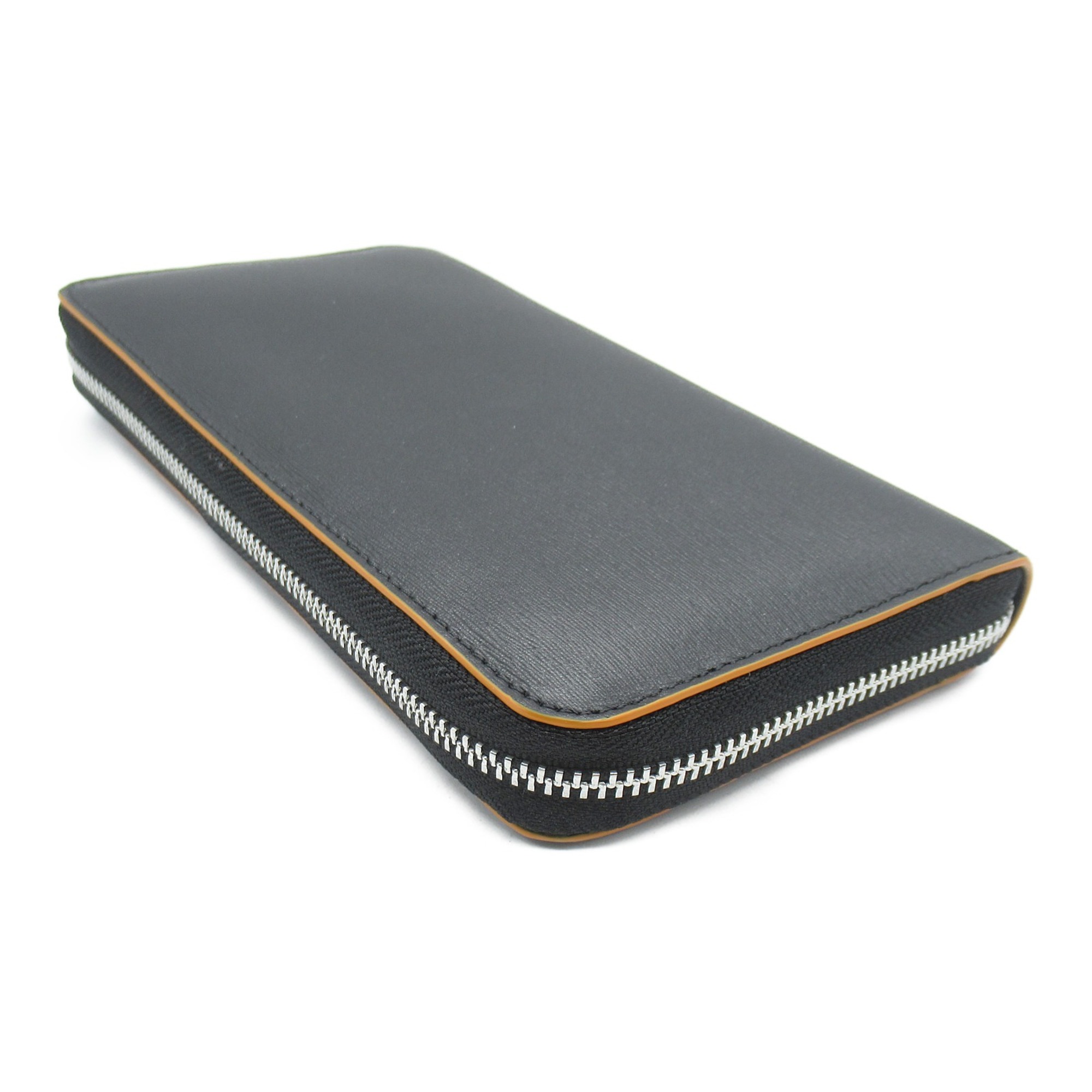 Paul Smith Round long wallet Black leather 4778X78A