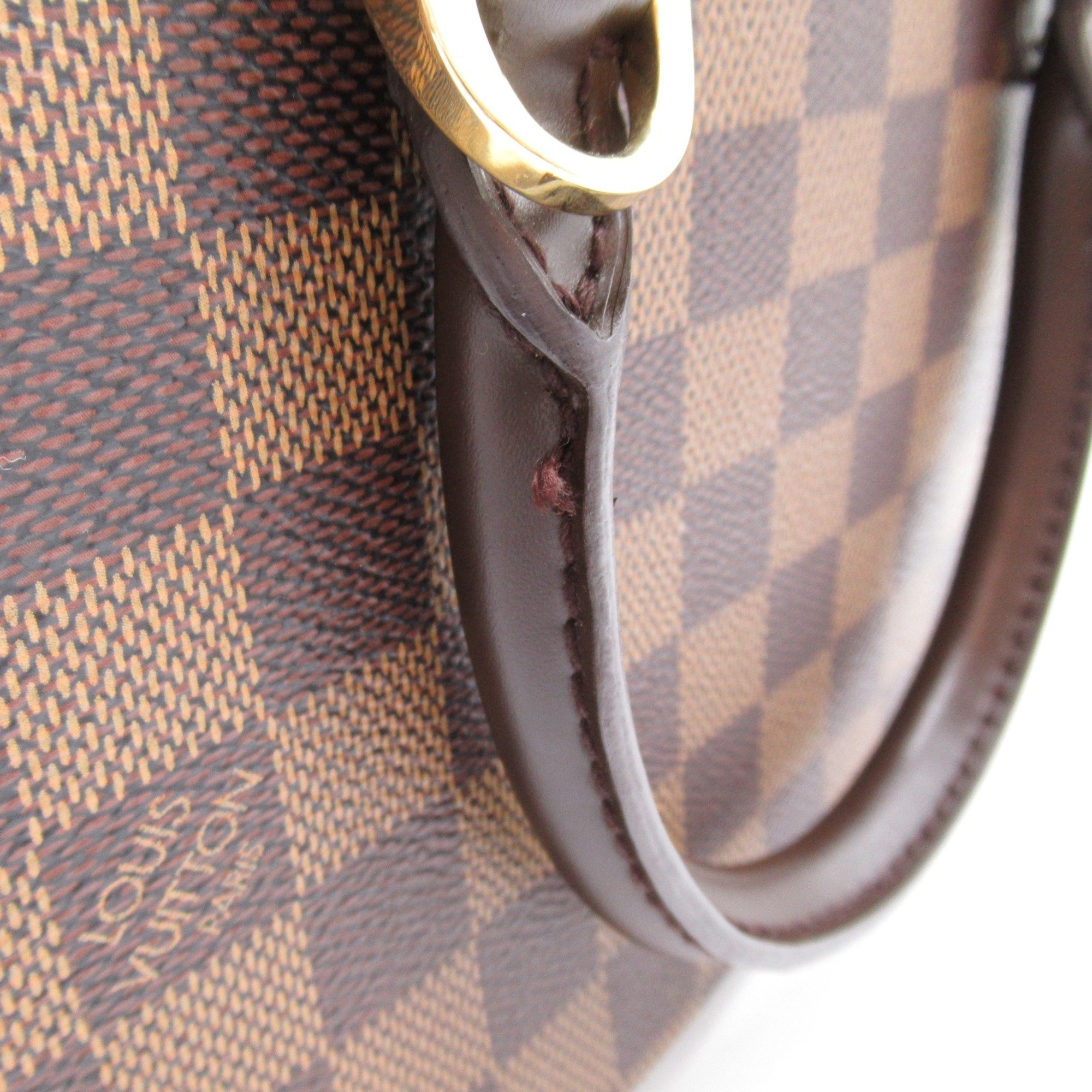 LOUIS VUITTON Saria Mini Brown Ebene Damier PVC coated canvas N51286