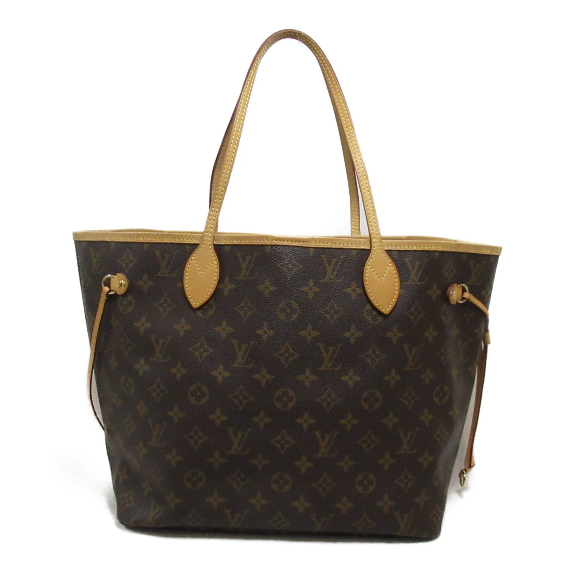 LOUIS VUITTON Neverfull MM Tote Bag Brown Beige Monogram PVC coated canvas M40156