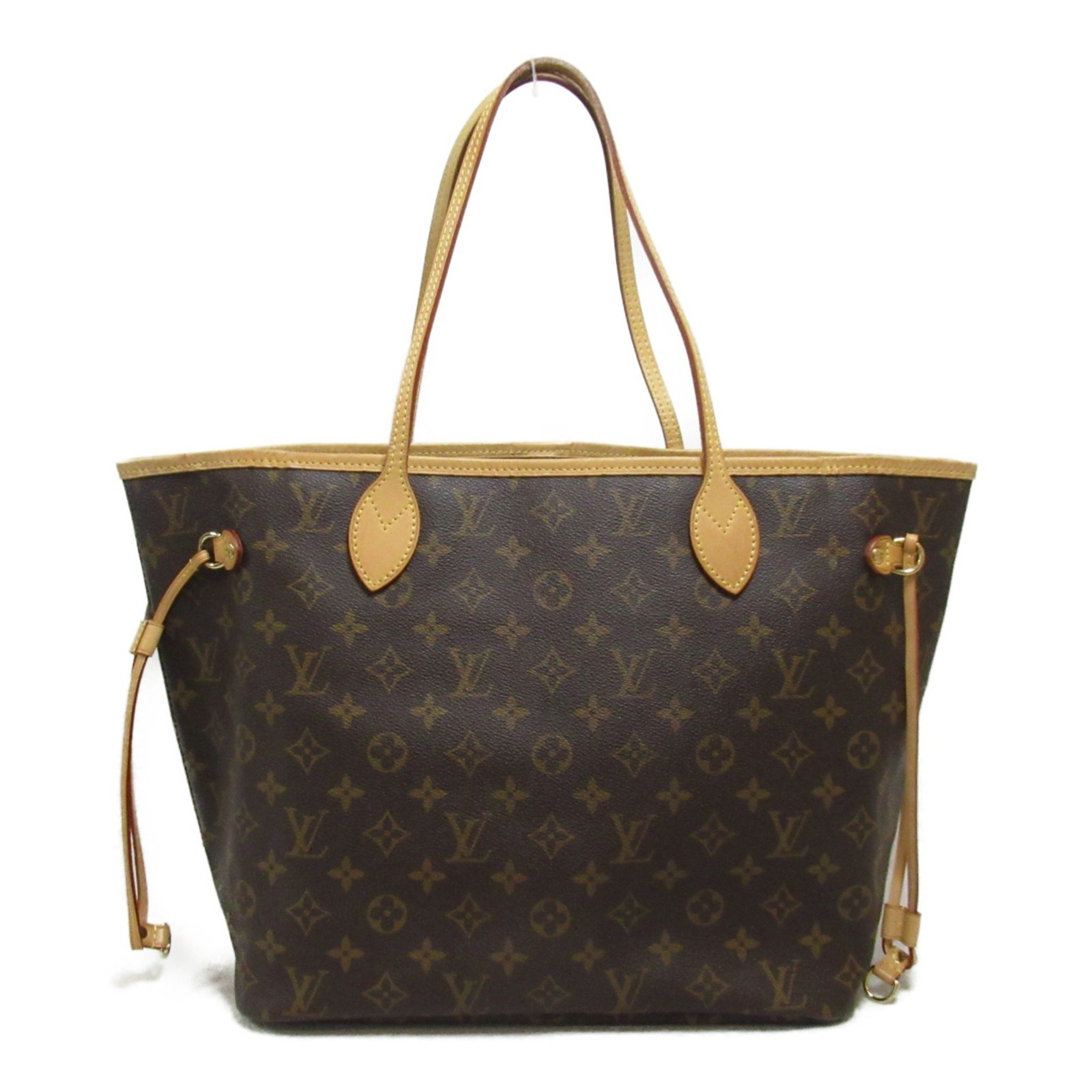 LOUIS VUITTON Neverfull MM Tote Bag Brown Beige Monogram PVC coated canvas M40156