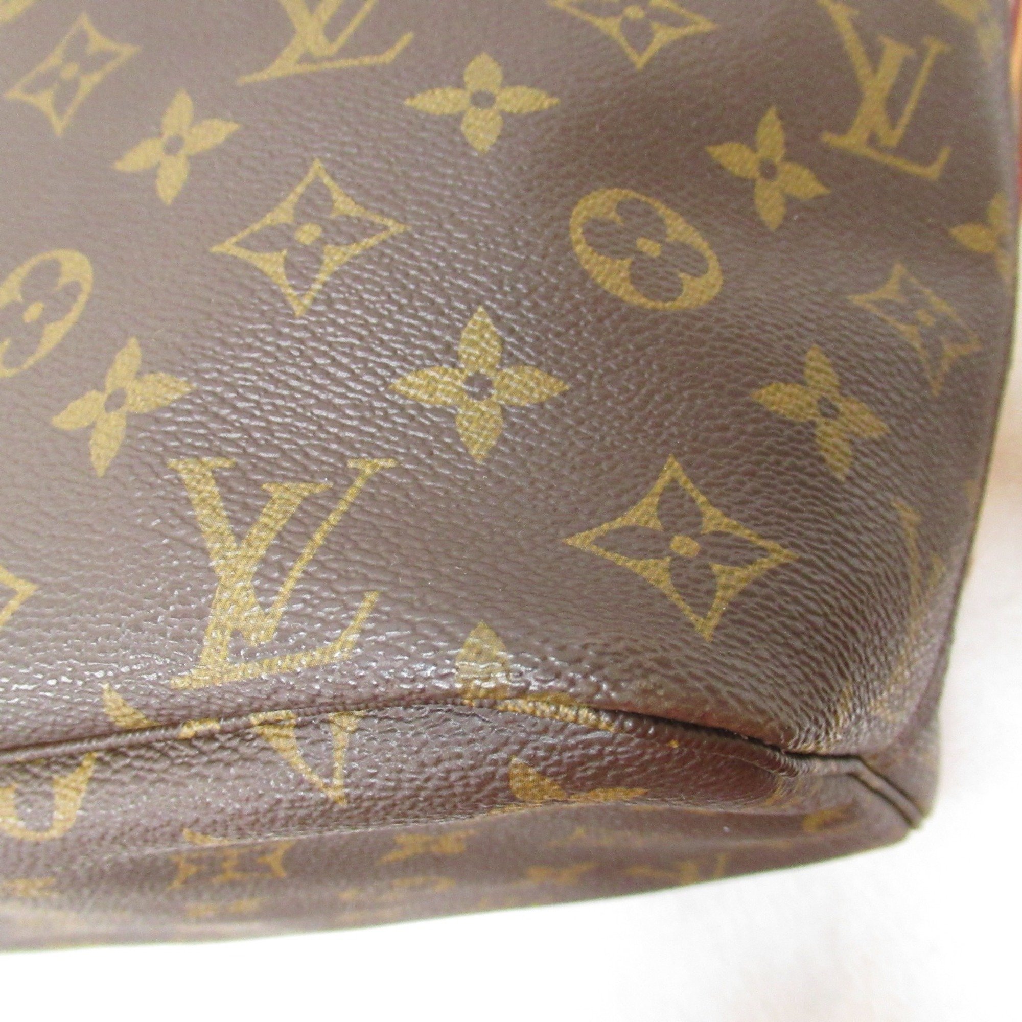 LOUIS VUITTON Neverfull MM Tote Bag Brown Beige Monogram PVC coated canvas M40156