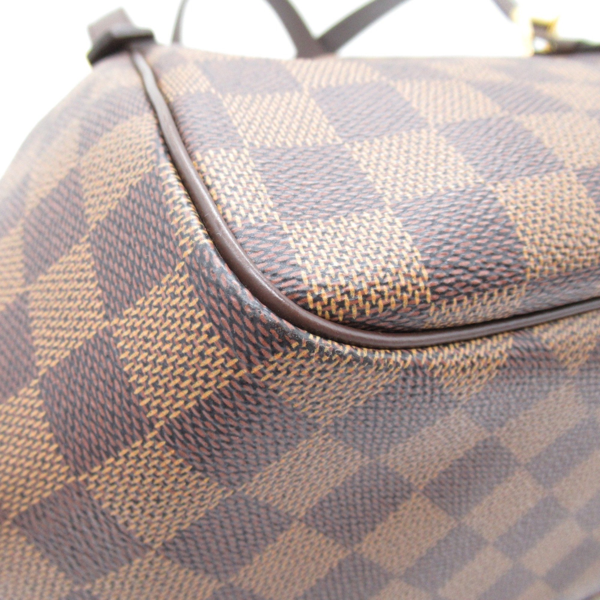 LOUIS VUITTON Belem Brown Ebene Damier PVC coated canvas N51174