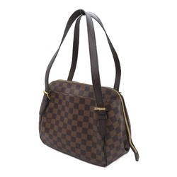 LOUIS VUITTON Belem Brown Ebene Damier PVC coated canvas N51174