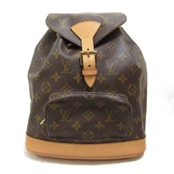 LOUIS VUITTON MontsourisMM Rucksack Brown Monogram PVC coated canvas M51136