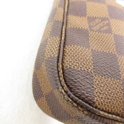 LOUIS VUITTON Pochette/Accessoires Accessory pouch (with handle) Brown Damier PVC coated canvas N51985