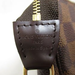 LOUIS VUITTON Pochette/Accessoires Accessory pouch (with handle) Brown Damier PVC coated canvas N51985