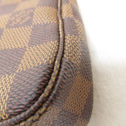 LOUIS VUITTON Pochette/Accessoires Accessory pouch (with handle) Brown Damier PVC coated canvas N51985