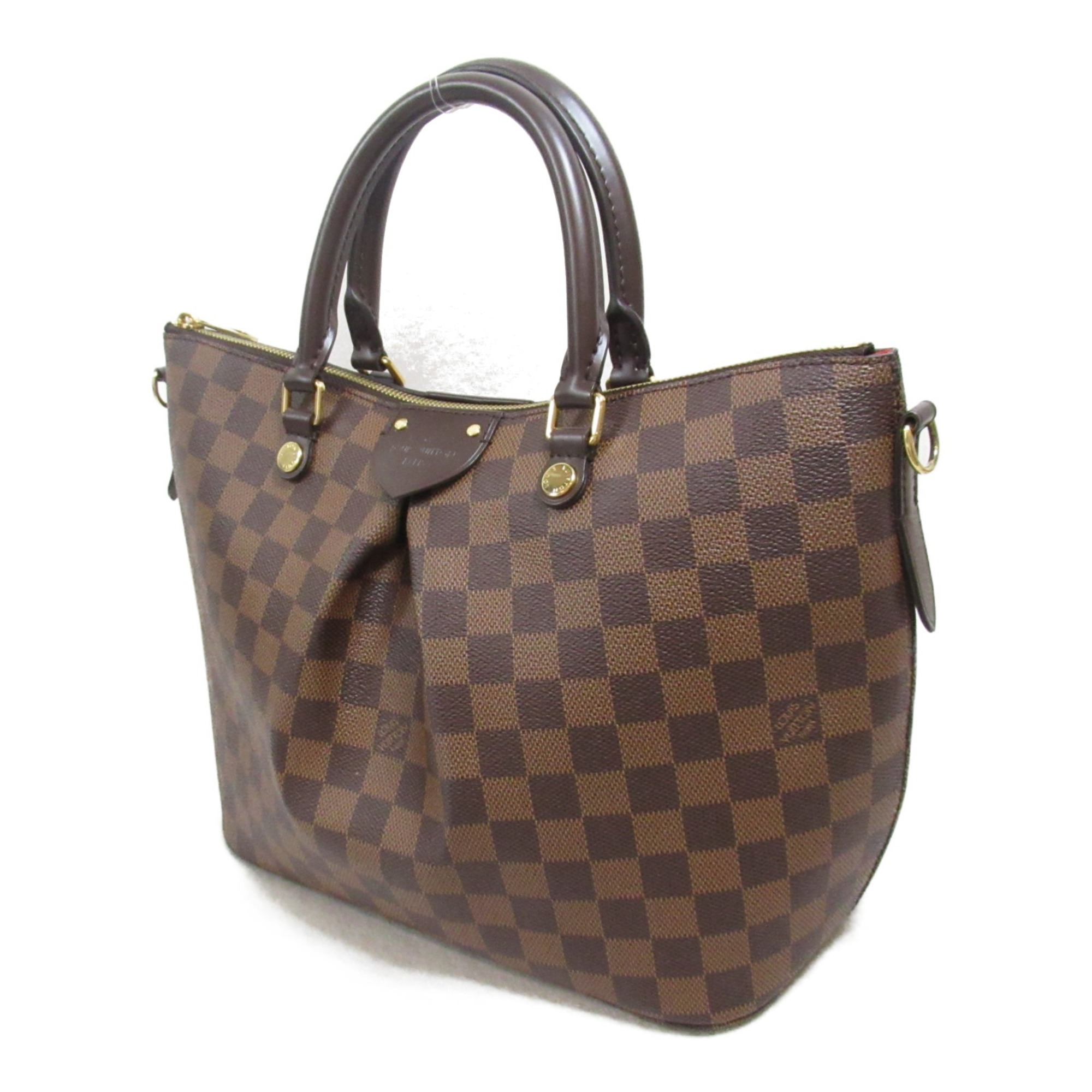 LOUIS VUITTON Siena PM 2way Shoulder Bag Brown Damier PVC coated canvas N41545