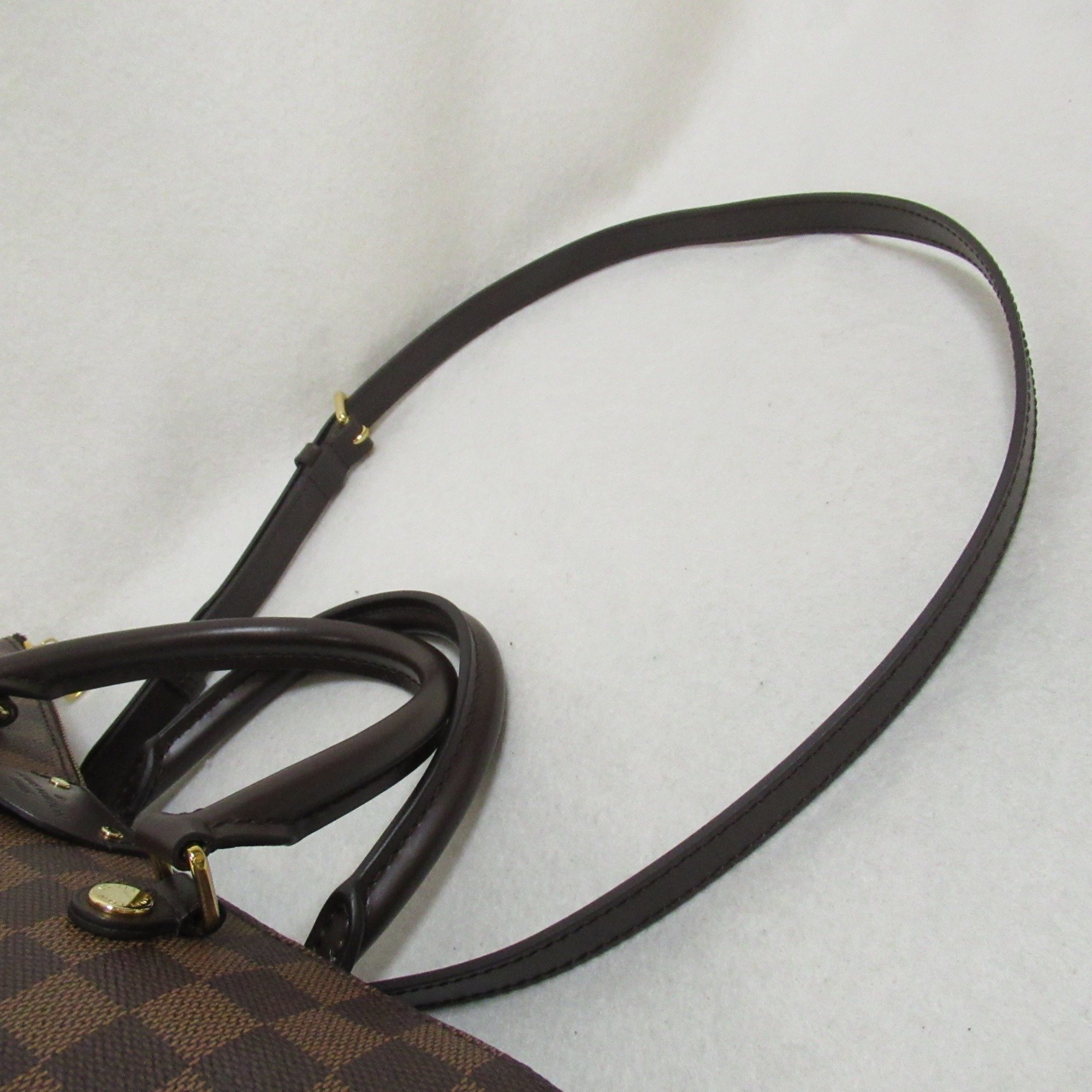 LOUIS VUITTON Siena PM 2way Shoulder Bag Brown Damier PVC coated canvas N41545